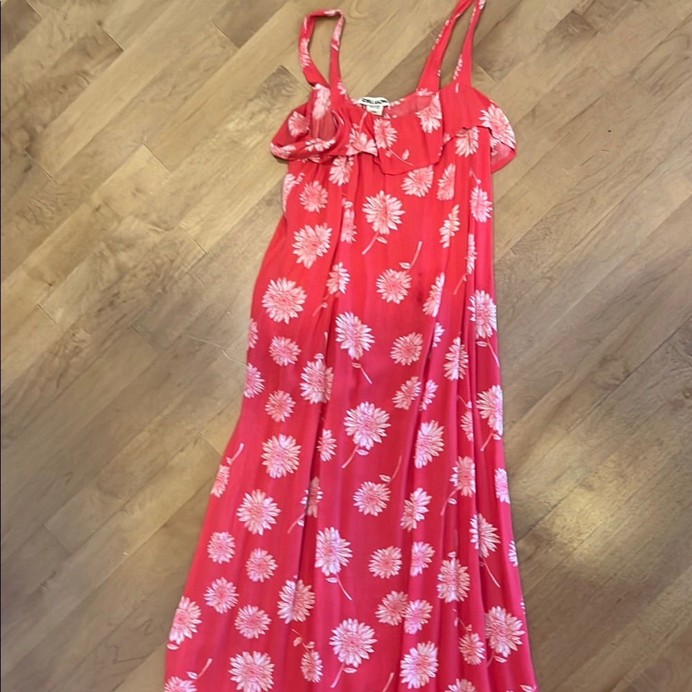 Floral Maxi Dress in Pink